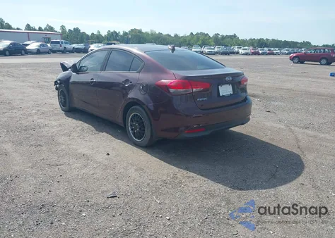 2017 Kia Forte Lx from USA, damaged, VIN 3KPFK4A70HE142228